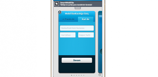 Login with Card Information