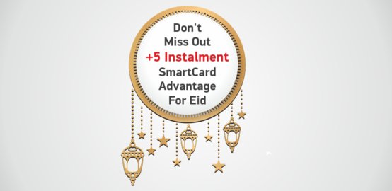 SmartCard Campaign +5 Installments 