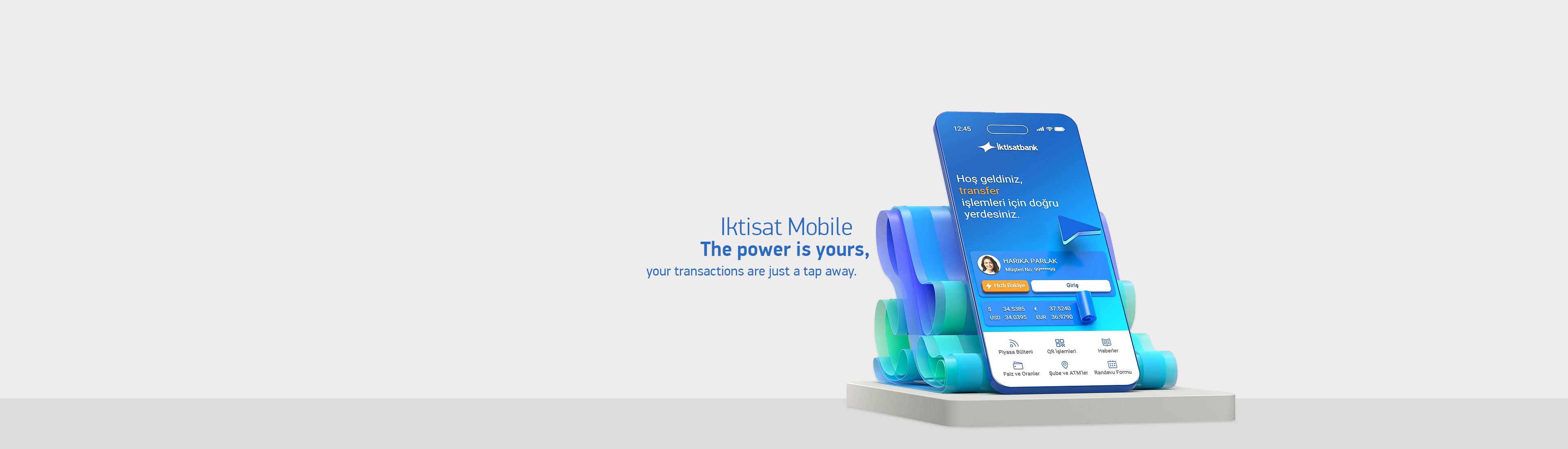Iktisatbank Mobile Banking