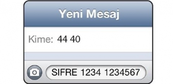 kredi kartı şifresi